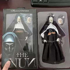 Neca The Nun The Conjuring Série Horror Action Figure Brinquedos, Hallowen Presente, Hobby Coleção, Decoração Mudar de Rosto - loja online