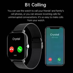 Xiaomi-Full Touch Screen relógio inteligente para homens e mulheres, esporte Fitness relógios, BT Call, relógio de pulso digital, presente, novo, 2024 - comprar online