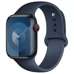 Pulseira de Silicone para Apple Watch, Pulseira Esportiva, iWatch Series 8, 7, 6 na internet
