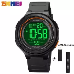 SKMEI-1841 Luxo Digital Sports Watch para homens, relógio de pulso impermeável, cronômetro, contagem regressiva, relógio militar, 1560 - Wolf Magazine