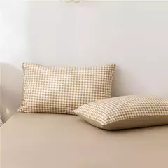 Preto branco pequenos verifica impresso conjunto de cama floral capa edredão fronha conjunto cama folha colcha único rainha rei tamanho