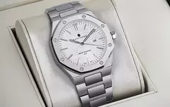 Imagem do Sapphero ouro rosa para homens relógios octagonais 30m relógios à prova dwaterproof água relógio de quartzo masculino negócios moda relógios para homem watche