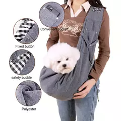 Bolsas de ombro para viagem ao ar livre para animais de estimação, bolsa transportadora para cães, bolsa tipo estilingue para cachorros, suprimentos para transporte de animais de estimação - loja online