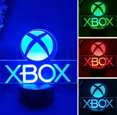 3D LED Gaming Setup Lamp, USB Powered, Bedroom Night Lights das crianças, Iluminação interior, Iluminação Presentes, Sala de jogos - Wolf Magazine
