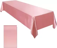 Retângulo casamento cetim toalha de mesa 57x10 2 polegada brilhante suave cobertura de mesa de seda para banquete de casamento aniversário mesa de jantar decoração - loja online