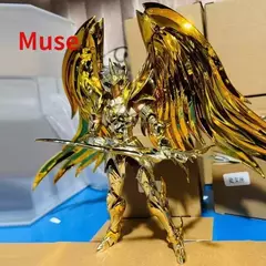 Em estoque RH Saint Seiya Myth Cloth EX/EXM Alma de Deus SOG Sagitario Aiolos Figura de ação conjunta de metal Cavaleiros do zodíaco Brinquedo