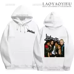 Moletom unissex Hard Rock Punk Metal Band, moletom Judas Priest Painkiller, masculino e feminino, manga comprida, Hot Compress, moda