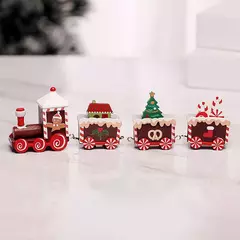 Decorações De Trem De Madeira Do Natal Para Casa, Enfeites De Feliz Natal, Decoração Da Árvore Do Natal, Noel, Presentes De Ano Novo, 2024 na internet