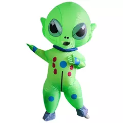 Imagem do Adulto et alienígena traje inflável engraçado ternos extravagantes vestido morte fantasma purim halloween carnaval anime festa cosplay trajes