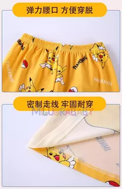 Conjunto de pijama infantil, calça de manga comprida, pulôver estampado, roupa caseira de duas peças, pijamas primavera e outono - Wolf Magazine