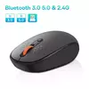Baseus-mouse de computador sem fio bluetooth, 1600dpi, silencioso, com usb, nano receiver, para pc, macbook, tablet, laptop