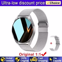 Samsung-Galaxy Smartwatch para homens e mulheres, monitoramento de saúde AMOLED, relógio impermeável, assistente de voz, chamada Bluetooth, relógio inteligente, 2022 - comprar online