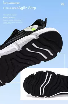 Imagem do Tênis de malha leve para homens e mulheres, tênis esportivo respirável, calçado casual, caminhada, tênis
