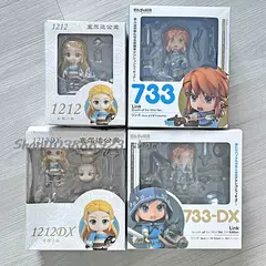 Legend of Zelda Breath of the Wild, Action Figure Animação, Coleção de brinquedos, Modelo artesanal, presente de aniversário, Anime, 733 Link, 1212