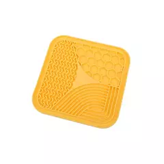 Suprimentos para animais de estimação silicone pet lambendo esteira gato anti-asfixia com tigela de comida lenta filhote de cachorro banho distraído lambendo placa talheres na internet