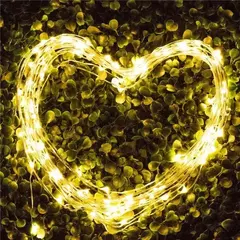 USB Bateria Operado LED String Light, Fio De Cobre, Guirlanda, Fada Iluminação Cordas, Natal, Festa De Casamento, Decoração Lâmpadas, 100-2m na internet