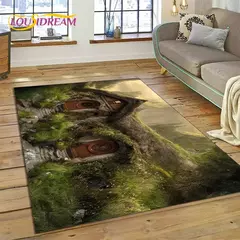 3D L-Senhor dos Anéis filme HD tapete, decoração antiderrapante para sala de