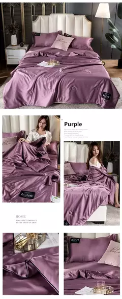 Mulberry Silk Consolador Edredon Insert, Luxo Cobertor De Seda Natural, cama de cetim, rainha, solteiro, duplo, cama tamanho Twin, verão na internet