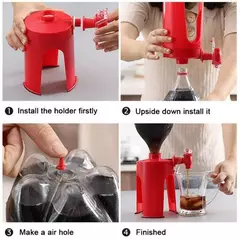 Distribuidor De Água Invertido, Cola Drink Bottle, Bomba De Pressão De Mão, Beber Em Casa, Ferramentas De Cozinha na internet