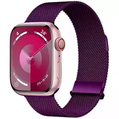 Correia para Apple Watch Band, Pulseira Milanese, Cinto de Metal, 45mm, 44mm, 42mm, Ultra 49mm, 38mm, 40mm, 41mm, iWatch Series 9, 8, 7, 6, 5, 3, SE na internet