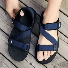 Sapatos de praia casuais masculinos, esportes ao ar livre, sandálias para dirigir, sandálias