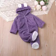 Imagem do Humor Bear-macacão de manga comprida para bebês meninos e meninas, macacões infantis, macacão infantil, desenho animado, roupas de inverno, outono