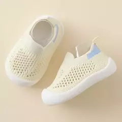 Tênis de malha antiderrapante respirável infantil, sapatos infantis, bebês meninas, meninos, fundo macio, confortável, crianças, casual, 2024 - comprar online