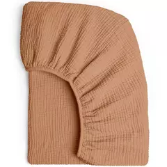 Conjunto de cama de algodão para bebê recém-nascido, cor lisa, musselina, berço cabido folha, lençol berço na internet