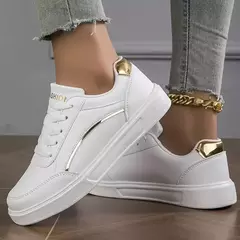 Tênis de skate casual para mulheres, sapatos femininos, tênis, bling, venda quente na internet