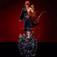 Estatueta Clássica Naruto Pain, Gk Action Figures Modelo, PVC Estátua, Decoração Colecionável, Desktop Ornamento, Birthday Toys Gift, 29cm