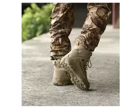 Táticas-Botas de Treino de Combate para Homens, Sapatos Masculinos Atualizados, Ao Ar Livre, Camping, Anti-desgaste, Resposta Rápida, Pesca, Caça, Tênis, Caminhada - loja online