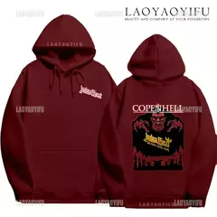Moletom unissex Hard Rock Punk Metal Band, moletom Judas Priest Painkiller, masculino e feminino, manga comprida, Hot Compress, moda - comprar online