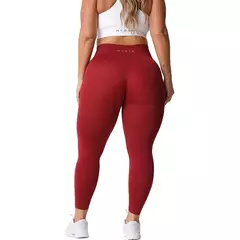 NVGTN Sólida Sem Costura Leggings Mulheres Soft Workout Tights Fitness Outfits Yoga Calças Alta Waisted Gym Wear Spandex Leggings - comprar online