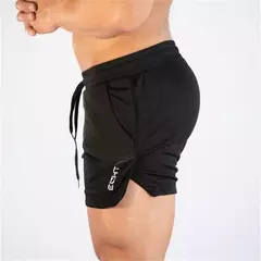 Calções masculinos de esportes fitness, calções masculinos de treino de ginástica, calções de malha respirável, calças curtas de praia secagem rápida, roupas esportivas, verão, 2023 - Wolf Magazine