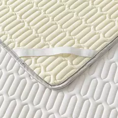 Tapete e fronha de látex espesso macio, Conjunto de cama liso, Lençol Cool Feeling, Capa de colchão de resfriamento, Verão, 2 pcs, 3pcs - comprar online