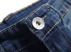 Jeans slim-fit rasgado e desbotado masculino, calça casual vintage na moda, estilo europeu e americano, S-XXXL, novo, 2024 - Wolf Magazine
