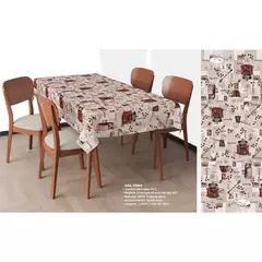 Toalha Plástica de Mesa Térmica 4 lugares / 1,50m x 1,40m na internet