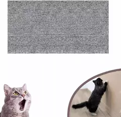 Auto-adesivo tapete gatos placa de risco parede anti gato risco sofá diy gatos placa de risco sofá proteção patas afiar aparável - Wolf Magazine