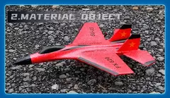 Avião de combate de controle remoto para crianças, RC Foam Aircraft, SU-35 Plane, 2.4G Radio Control Glider, brinquedos para meninos - loja online