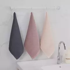 Imagem do Homaxy-Super Absorvente Algodão Toalhas De Cozinha, Toalha De Microfibra Macia, Secagem Rápida, Lavar Pano De Limpeza, Doméstico, 4Pcs