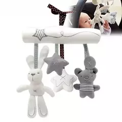 Animal de pelúcia coelho cobertor de segurança infantil snuggler pelúcia bebê amor acalmar apaziguar toalha reconfortante cobertor brinquedo chocalho