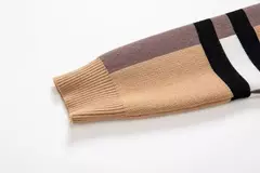Pulôver quadriculado casual clássico masculino, suéter macio e quente, marca de negócios, moda de luxo, outono, inverno, novo, 2022 - Wolf Magazine