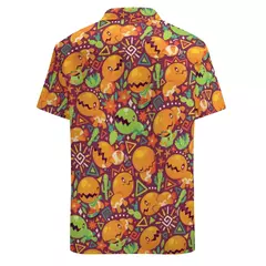Camiseta havaiana masculina de manga curta, estampa de ovelha 3D, roupas de praia soltas, camisas grandes, verão - Wolf Magazine