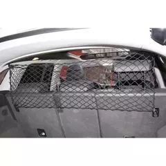 Organizador de rede para assento de barreira de cachorro, universal, elástico, armazenamento de banco traseiro automático, cerca de segurança para animais de estimação