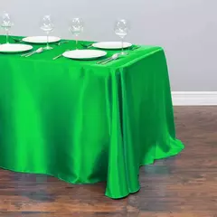Monocromática Toalha De Mesa De Cetim, Cobertura De Mesa, Toalha De Mesa, Sobreposição, Aniversário, Casamento, Banquete, Restaurante, Festival, Fornecimento De Festa - comprar online
