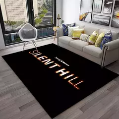 Silent Hill-Tapete antiderrapante para decoração de salas de jogos, tapete de