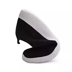Imagem do Tênis de meias de tricô feminino, sapato raso, casual, respirável, caminhada, primavera, 2022