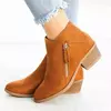 Ankle boots com salto quadrado para as mulheres, ankle boots com plataforma, sexy, cáqui, moda, novo, para o outono e inverno, 2024
