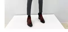 Homens terno calças calças formais pantalone hombre estiramento fino cor sólida vestido casual calças de comprimento total moda novas roupas masculinas - loja online