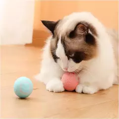 Bola de brinquedo inteligente para cachorro, brinquedo interativo eletrônico para animais de estimação, bola móvel, usb, movimento automático, saltando para filhote de cachorro, presente de aniversário, produtos para gatos - Wolf Magazine